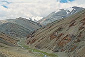 The road from Leh to Manali 